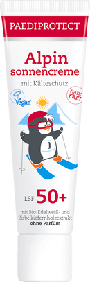 PAEDIPROTECT Zonnebrandcrème Alpin met bescherming tegen de kou, SPF 50+, 30 ml