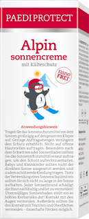 PAEDIPROTECT Zonnebrandcrème Alpin met bescherming tegen de kou, SPF 50+, 30 ml