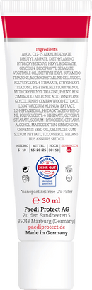 PAEDIPROTECT Zonnebrandcrème Alpin met bescherming tegen de kou, SPF 50+, 30 ml