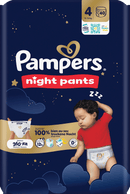 Pampers baby-dry Baby Pants night maat 4 (9-15 kg), 40 stuks