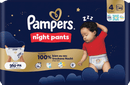 Pampers baby-dry Baby Pants night maat 4 (9-15 kg), 40 stuks