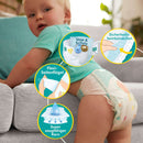 Couches Pampers Baby Dry taille 3 Midi (6-10 kg), 34 pièces.