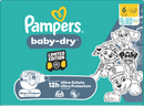 Couches Pampers Baby Dry taille 6 (13-18 kg) Édition limitée Paw Patrol, boîte mensuelle, 164 pièces.