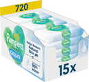 Pampers Harmonie Aqua Lingettes (15 x 48 pièces), 720 pièces