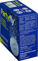 Partyfly Comprimés effervescents 4 pièces, 26 g