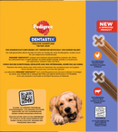 DentaStix Pedigree Dog Chew pour grands chiens, multipack (6x7 pièces), 1,62 kg