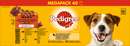 Pedigree Nourriture humide pour chiens, Sélection adulte en gelée, Multipack, (40 x 100g), 4 kg