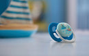 Philips AVENT Sucette ultra air silicone, bleu/blanc, 6-18 mois, 2 pièces