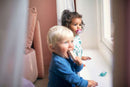 PHILIPS AVENT Fopspeen ultra air happy siliconen, roze/paars, 6-18 maanden, 2 stuks