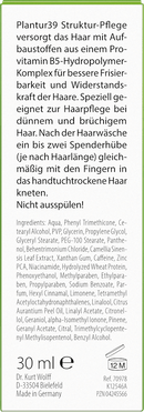 Plantur 39 Soin structurel, 30 ml