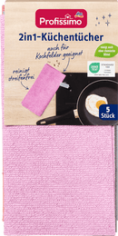 Profissimo 2-in-1-keukendoeken, 5 stuks
