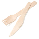 Couverts en bois Profissimo, 20 pièces