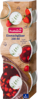 Profissimo Inmaakpotten 230 ml, 3 stuks