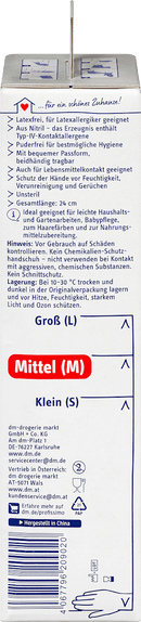 Profissimo Wegwerphandschoenen, latexvrij, wit, maat medium, 60 stuks