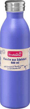 Bouteille en acier inoxydable Profissimo 600 ml violette, 1 pièce