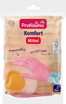 Gants de ménage Profissimo confort medium (2 paires), 2 pcs.