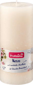 Profissimo Rustieke kaars 160/68 ivoorkleurig, 1 stuk