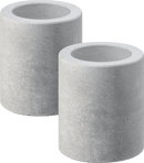Profissimo Kaarsenhouder 2-in-1 van beton, 1 stuk