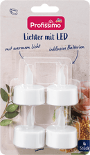 Profissimo Lichtjes met LED, 4 stuks