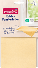 Profissimo Reinigingsdoek van echt vensterleer, 1 stuk