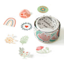 Profissimo Washi-stickers op rol, 13 motieven, 1 stuk