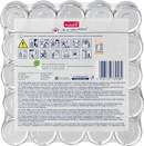 Bougies chauffe-plat Profissimo en aluminium, 50 pièces