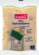 Éponges à pot Profissimo Trio, 2 pièces