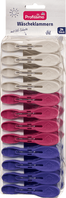 Pinces à linge Profissimo, 24 pièces