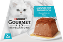 Purina Gourmet Cat Nourriture humide Mousse au thon et sauce (2 x 57 g), 114 g