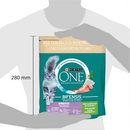 PURINA ONE Croquettes pour chat sensible à la dinde et au riz, Adulte, 900 g