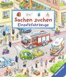Ravensburger Kinderboek 'Dingen zoeken: hulpverleningsvoertuigen', 1 stuk