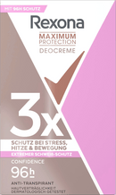 Rexona Antitranspirant-deocrème Maximum Protection Confidence, 45 ml