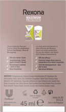 Rexona Deo Crème Anti-transpirant Protection Maximale Contrôle du Stress, 45 ml