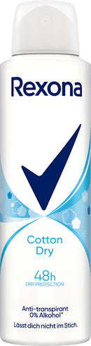 Rexona Deo Spray anti-transpirant coton sec, 150 ml