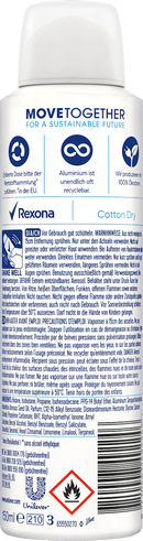 Rexona Deo Spray anti-transpirant coton sec, 150 ml