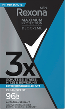 Rexona men Déo-crème Men Maximum Protection Clean Scent, 45 ml