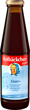 Jus Rotbäckchen Mama Iron +, 450 ml