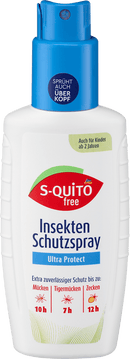 S-quitofree Spray insectifuge Ultra Protect, 100 ml