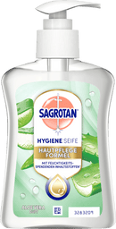 Sagrotan Savon liquide doux pour la peau Aloe Vera, 250 ml