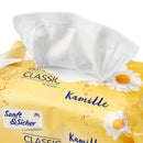 Sanft&amp;Sicher Moist papier toilette Classic Chamomile Twinpack (2x70 pièces), 140 pièces.