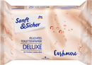 Recharge de papier toilette Sanft&amp;Sicher Moist Deluxe Cashmere, 50 pièces.
