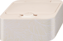 Sanft&Sicher Vochtig toiletpapier Deluxe Kamille metalen doos, 50 stuks