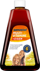 sanostol Multivitaminen plus ijzer, 460 ml