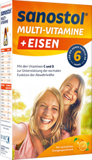 sanostol Multivitaminen plus ijzer, 460 ml