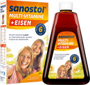 sanostol Multivitaminen plus ijzer, 460 ml