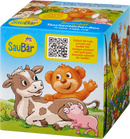 Mouchoirs SauBär (jungle &amp; locomotive), 70 pcs.