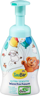 SauBär Wasschuim ultra sensitief, 250 ml