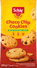 Schär Cookies, cookies aux pépites de chocolat, cookies au chocolat, sans gluten, 200 g