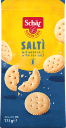 Schär Cracker, Salti Cracker au sel de mer, 175 g