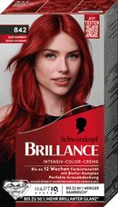 Schwarzkopf Brillance Haarkleur 842 Kasjmierrood, 1 stuk